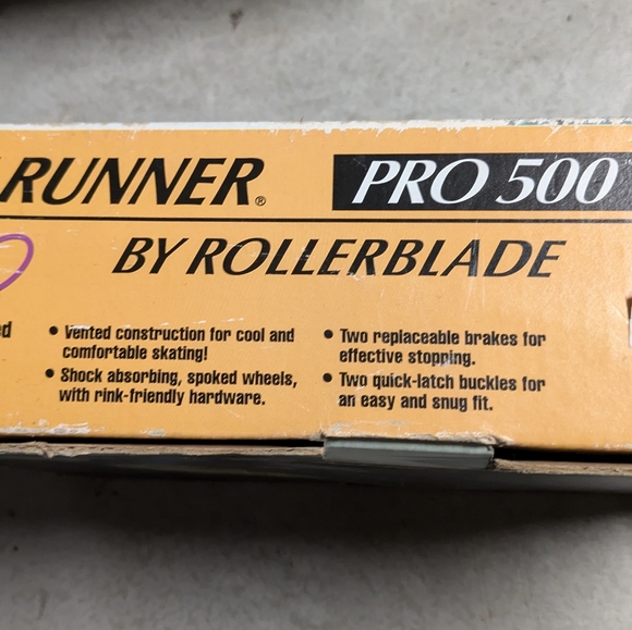 Vintage 90's RollerBlade Blade Runner 500 Pro Size 5 - Picture 6 of 7